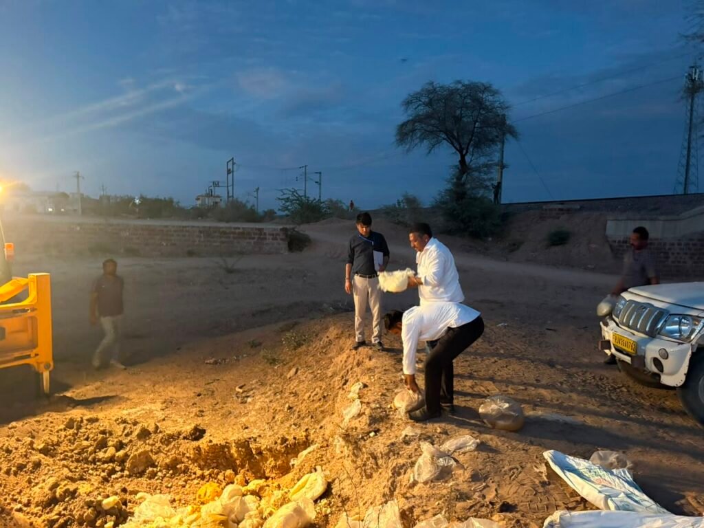 रामदेवरा मेले में मिलावटखोरों पर खाद्य सुरक्षा विभाग का बड़ा प्रहार