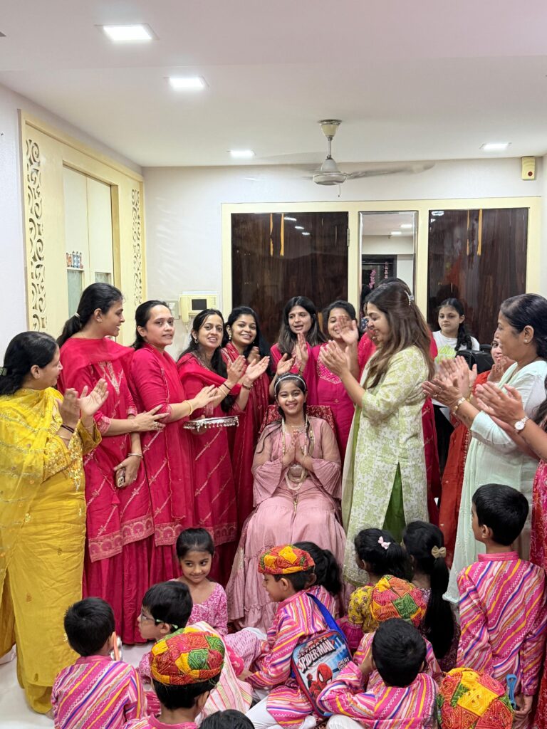 9 वर्षीय झील हितेश बोहरा ने पर्युषण पर्व में किए 5 उपवास, बच्चों ने की अनुमोदना