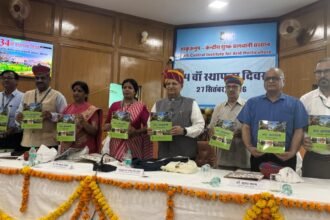 भा.कृ.अनु.प.-केंद्रीय शुष्क बागवानी संस्थान का 34वां स्थापना दिवस समारोहपूर्वक आयोजित
