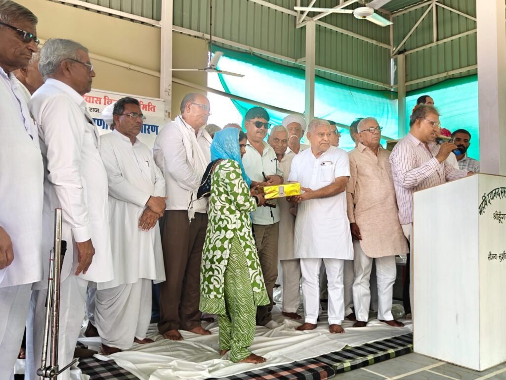लोकनायक लूणाराम सारण की 30वीं पुण्यतिथि पर श्रद्धांजलि सभा, 13 प्रतिभाओं का सम्मान