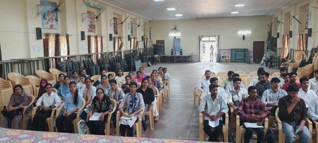 एस.बी.डी. राजकीय स्नातकोत्तर महाविद्यालय, सरदारशहर में एक्सिस बैंक हेतु प्लेसमेंट ड्राइव आयोजित