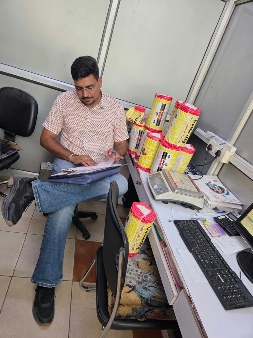 मेडिकल पैकेट के ₹415 देने के बावजूद उपभोक्ता को मिल रही कम मात्रा