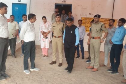 जिला निर्वाचन अधिकारी और पुलिस अधीक्षक ने पूगल पंचायत समिति क्षेत्र में की चुनावी तैयारियों की समीक्षा