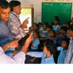 राष्ट्रीय बाल स्वास्थ्य कार्यक्रम की टीम ने विद्यार्थियों को दिलाई ‘नशे को ना कहिए’ की शपथ
