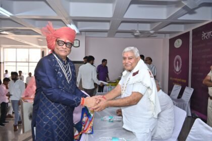 तेरापंथ भवन धोलिया नोहरा को मिली विस्तार की नई सौगात जैन संस्कार विधि से हुई शुरुआत