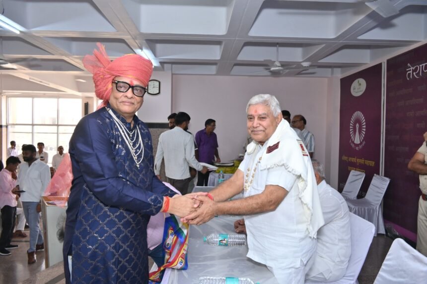 तेरापंथ भवन धोलिया नोहरा को मिली विस्तार की नई सौगात जैन संस्कार विधि से हुई शुरुआत