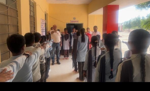 देश के भविष्य ने ली राष्ट्र की एकता और अखंडता की शपथ